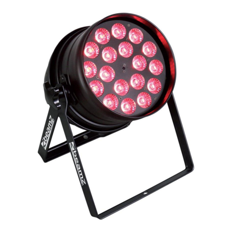 Beamz Pro BPP205 instruction manual
