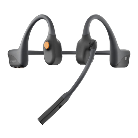 Aftershokz OPENCOMM ASC100 user guide