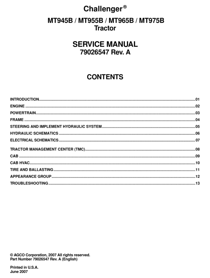 AGCO Challenger MT945B Service manual