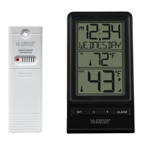 La Crosse Technology 308-1415BWV2 User manual La Crosse Technology 308-1415BWV2 User manual