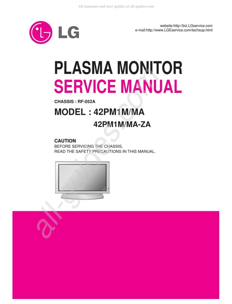 LG 42PM1M -  - 42" Plasma Panel User manual