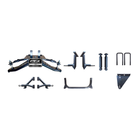 PFX ProFormX A-ARM LIFT KIT manual PFX ProFormX A-ARM LIFT KIT manual