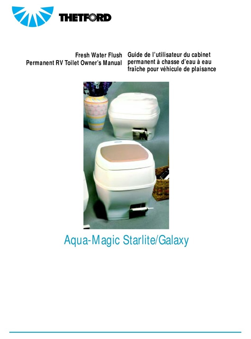 Thetford Aqua-Magic Starlite owner's manual