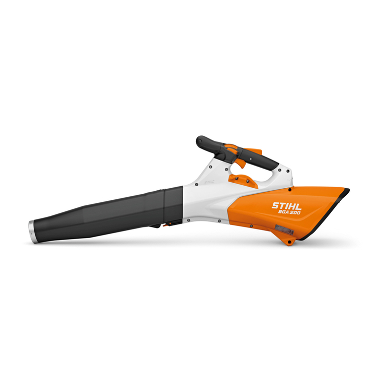 Stihl BGA 200 User manual