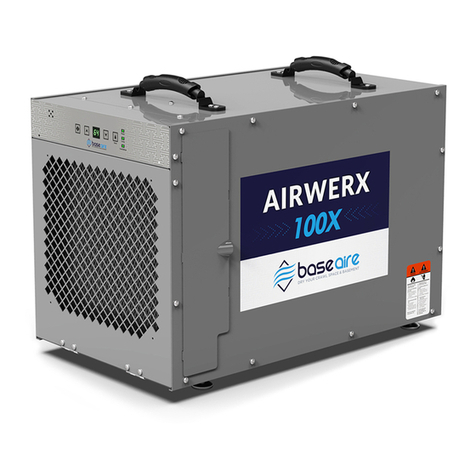 Base aire AirWerx 100X Installation & operation manual Base aire AirWerx 100X Installation & operation manual