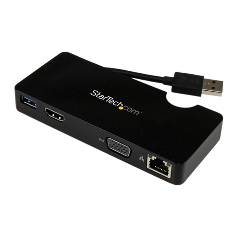 StarTech.com USB3SMDOCKHV User manual StarTech.com USB3SMDOCKHV User manual