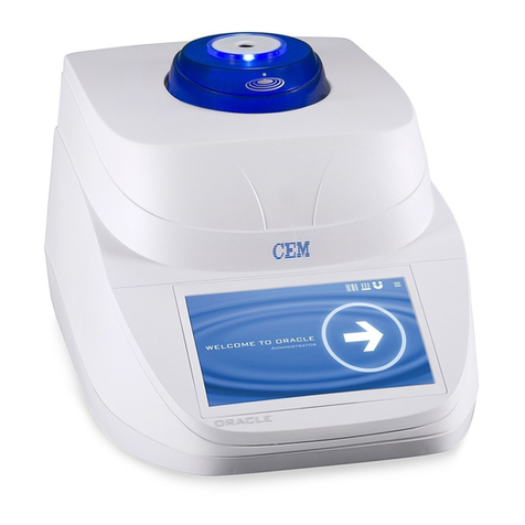 CEM ORACLE Operation manual