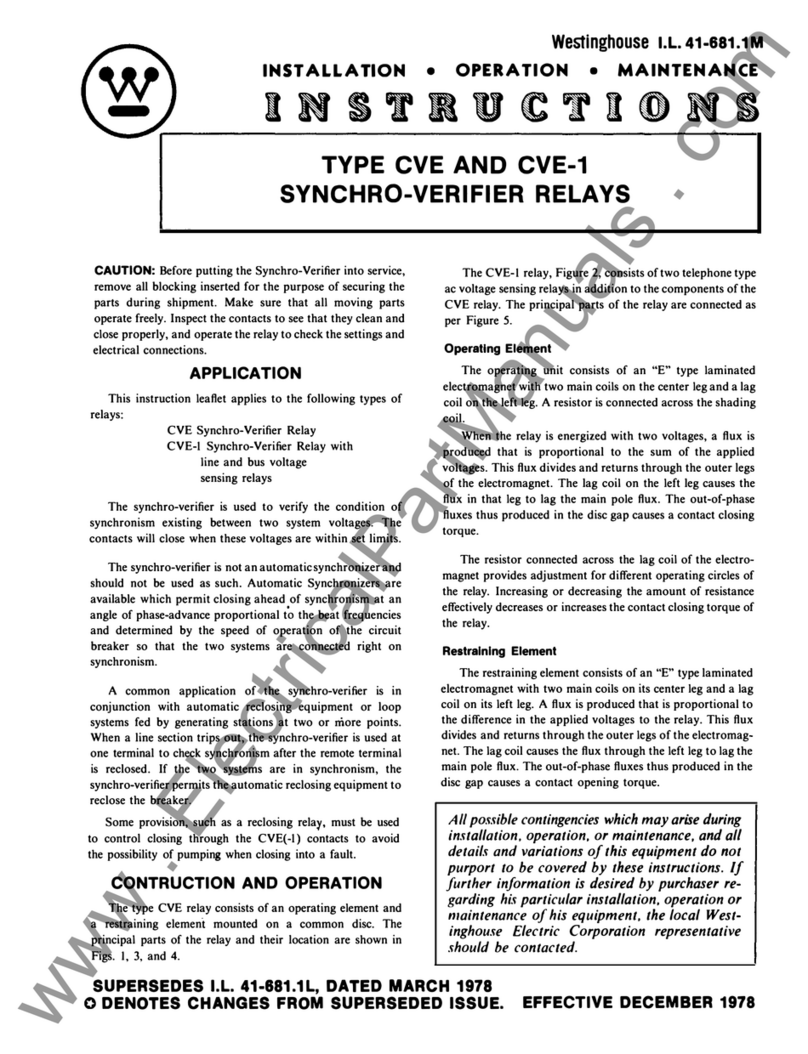 Westinghouse CVE Guide