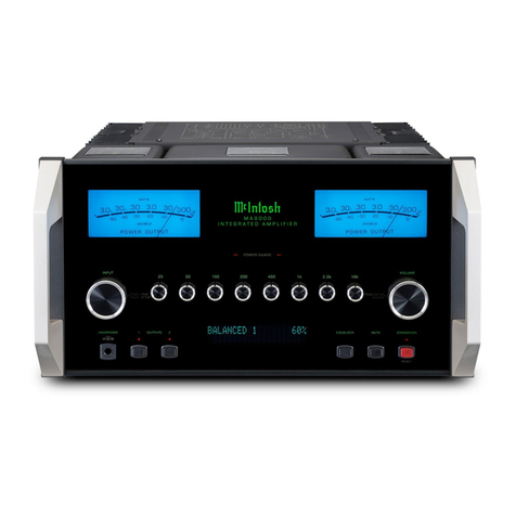 McIntosh MA9000 User manual