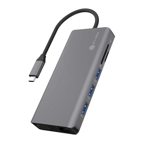 Icy Box IB-DK4070-CPD User manual