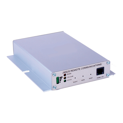 Janus Remote Communications POTSwap HSPA910PS Operational manual