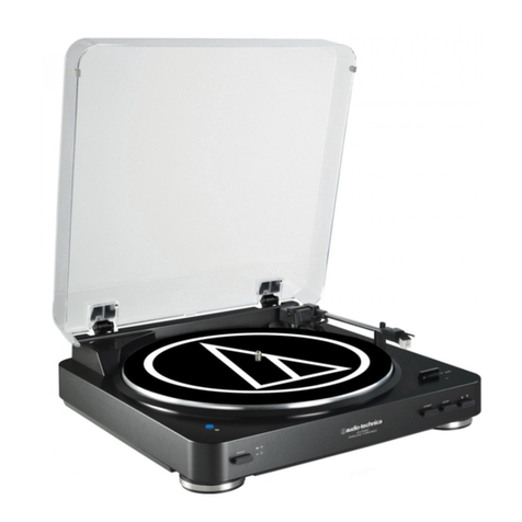 Audio Technica AT-LP60X-RD manual