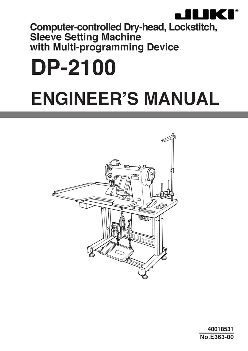 JUKI DP-2100 Engineer's manual JUKI DP-2100 Engineer's manual