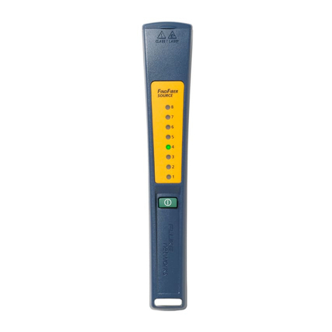 Fluke FindFiber Source User manual
