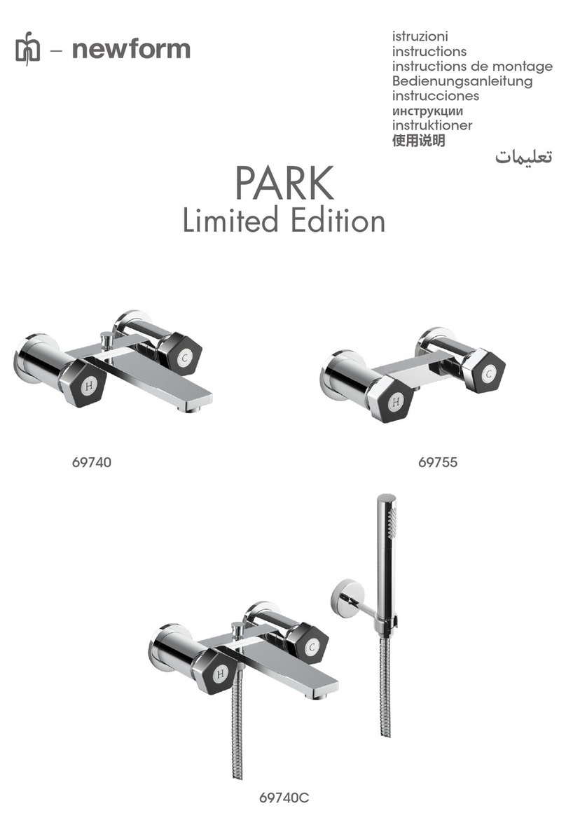 newform PARK Limited Edition 69740C instructions