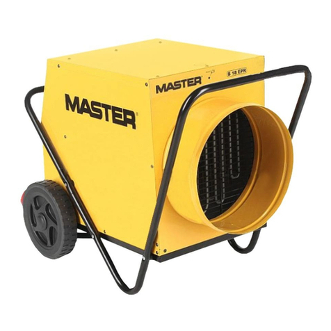 Master B 18 EPR User manual Master B 18 EPR User manual