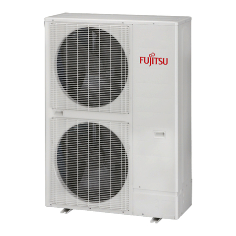 Fujitsu AIRSTAGE AJY126LELAH User manual