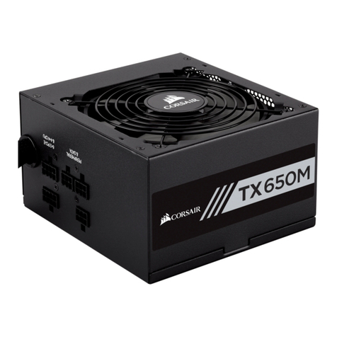 Corsair TX-M Series User manual