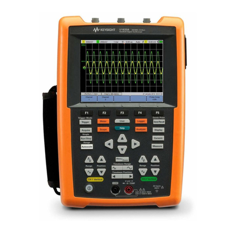 Keysight U1610/20A quick start guide