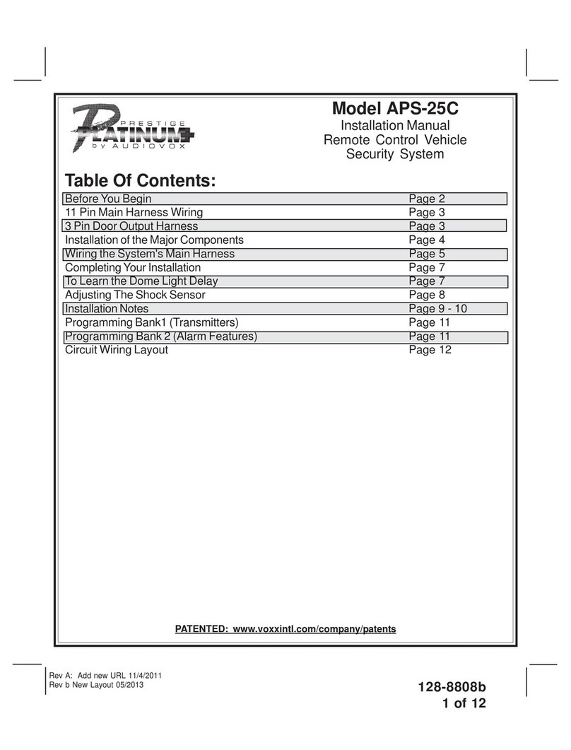 Prestige APS-25C User manual