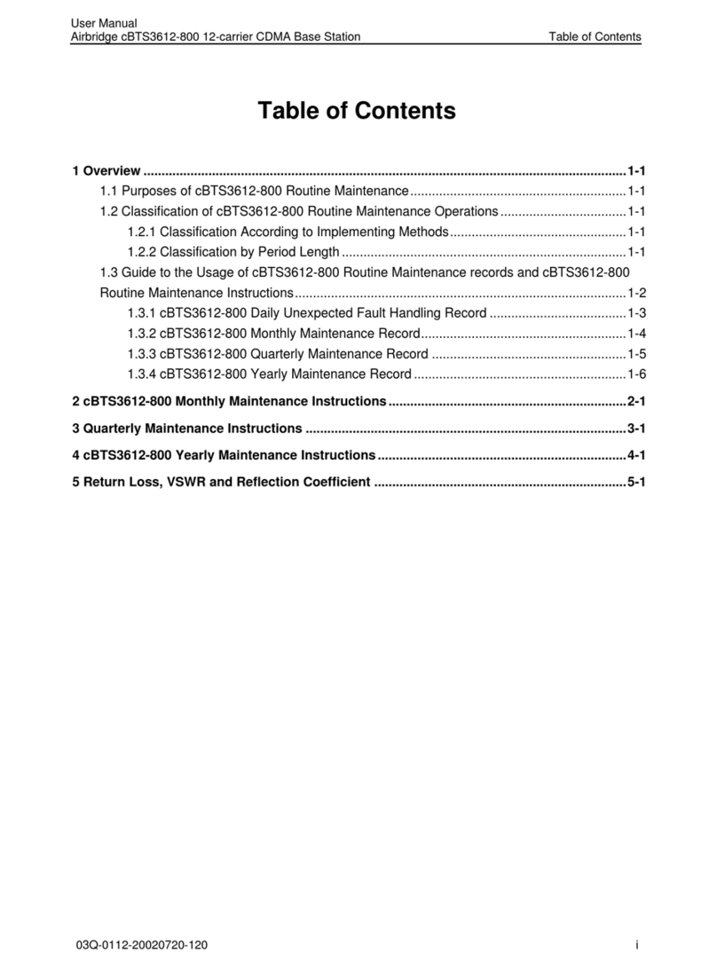 Huawei Airbridge CBTS3612-800 user manual
