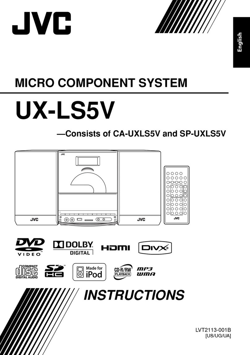 JVC UX-LS5V User manual