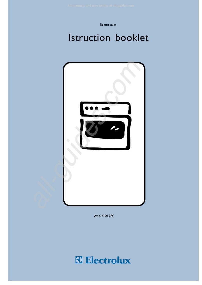 Electrolux EOB 395 Instruction booklet