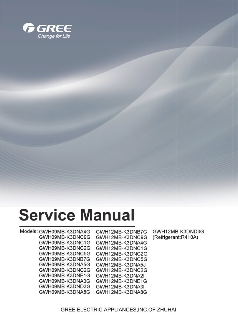 Gree GWH09MB-K3DNA4G User manual