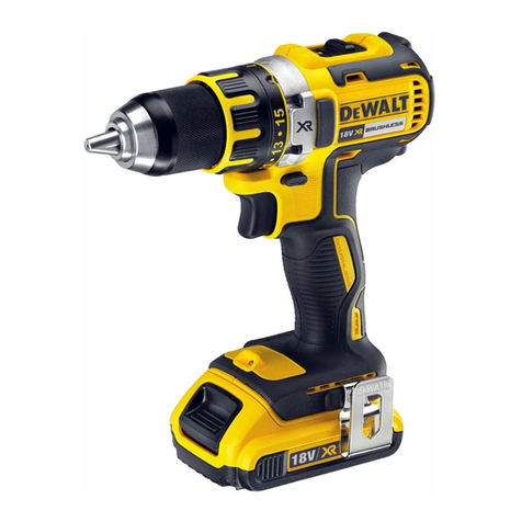 DeWalt XR Li-Ion DCD720 User manual