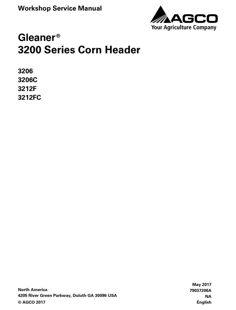 AGCO Gleaner 3200 Series Workshop service manual