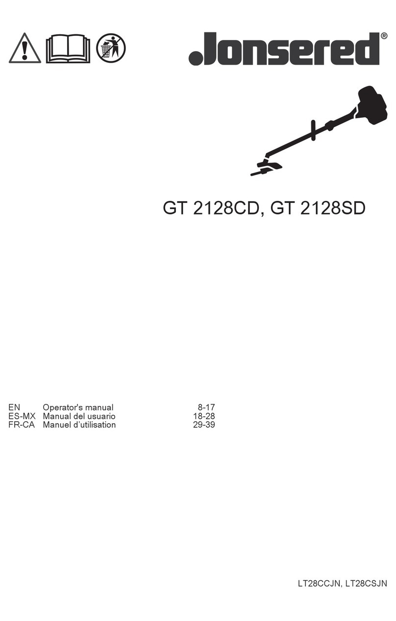 Jonsered GT 2128CD User manual