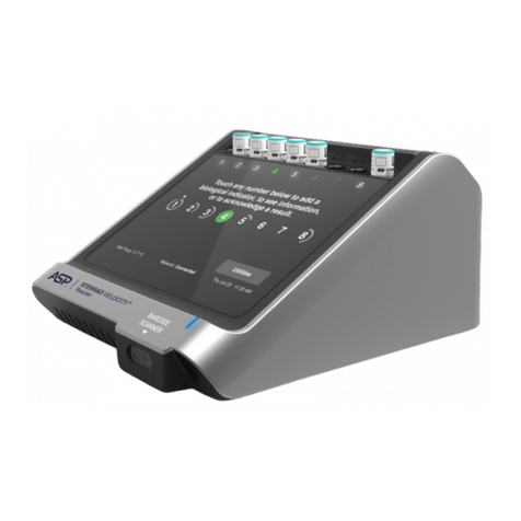 ASP Sterrad Velocity Reader user guide