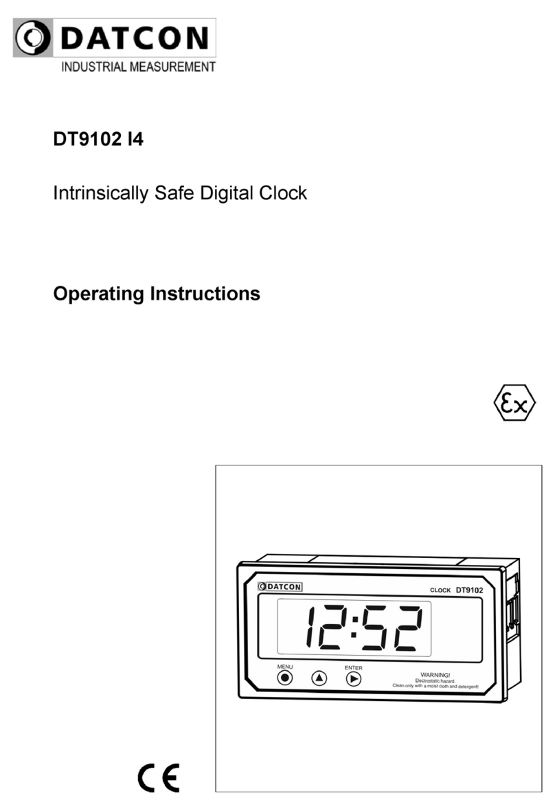 Datcon DT9102 I4 operating instructions