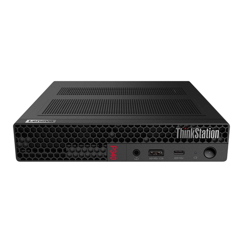 Lenovo ThinkStation P340 User manual