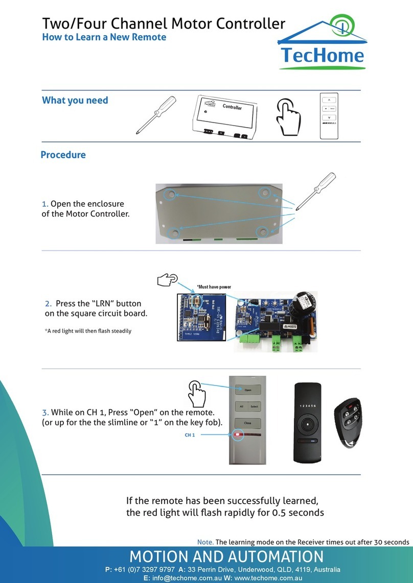 Techome TH528-2 manual