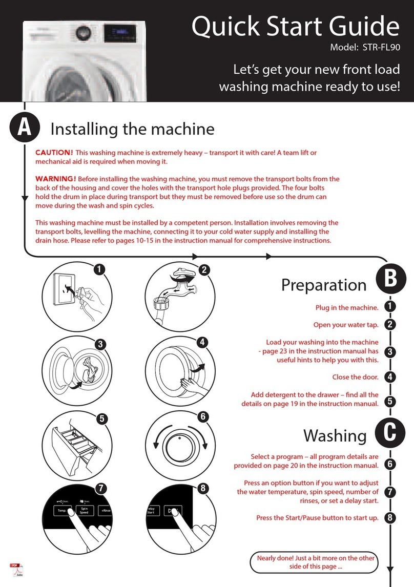 Stirling STR-FL90 quick start guide Stirling STR-FL90 quick start guide