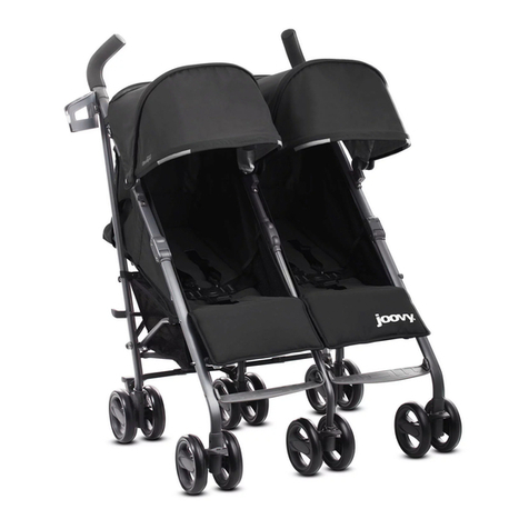 Joovy Twin Groove Ultralight 808 Series User manual
