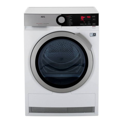 AEG T8DE86ES user manual