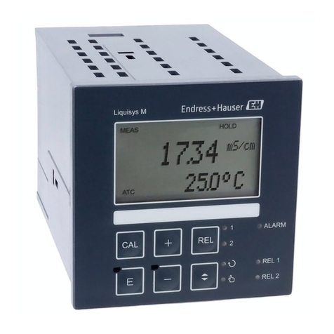 Endress+Hauser Liquisys M CLM223F User manual