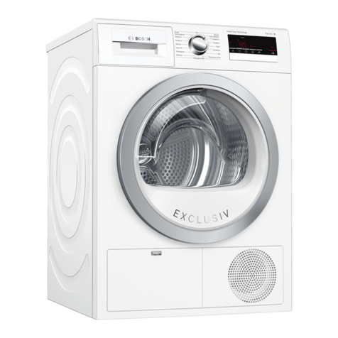 Bosch WTH8528PSN User manual