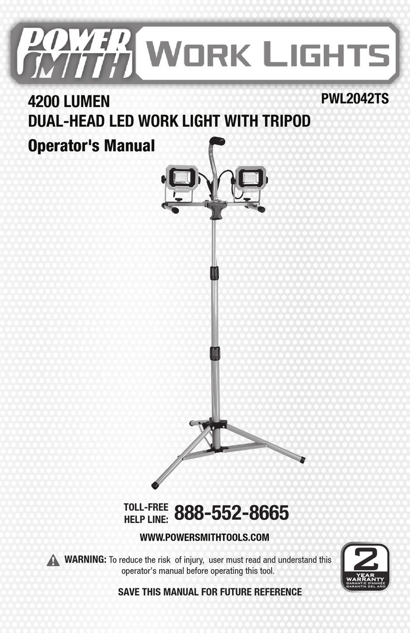PowerSmith PWL2042TS User manual