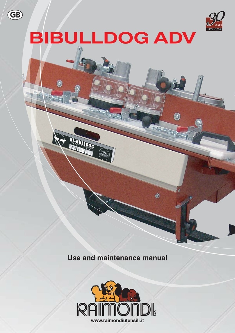RAIMONDI BIBULLDOG ADV Use and maintenance manual