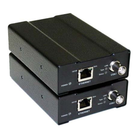 Nitek VR148COAX Installation and operation manual