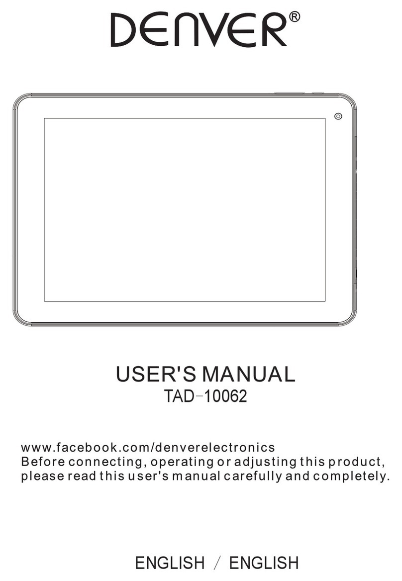 Denver TAD-10062 user manual