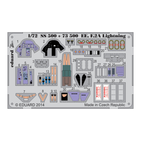 Eduard Zoom EE F.2A Lightning interior S.A. manual Eduard Zoom EE F.2A Lightning interior S.A. manual