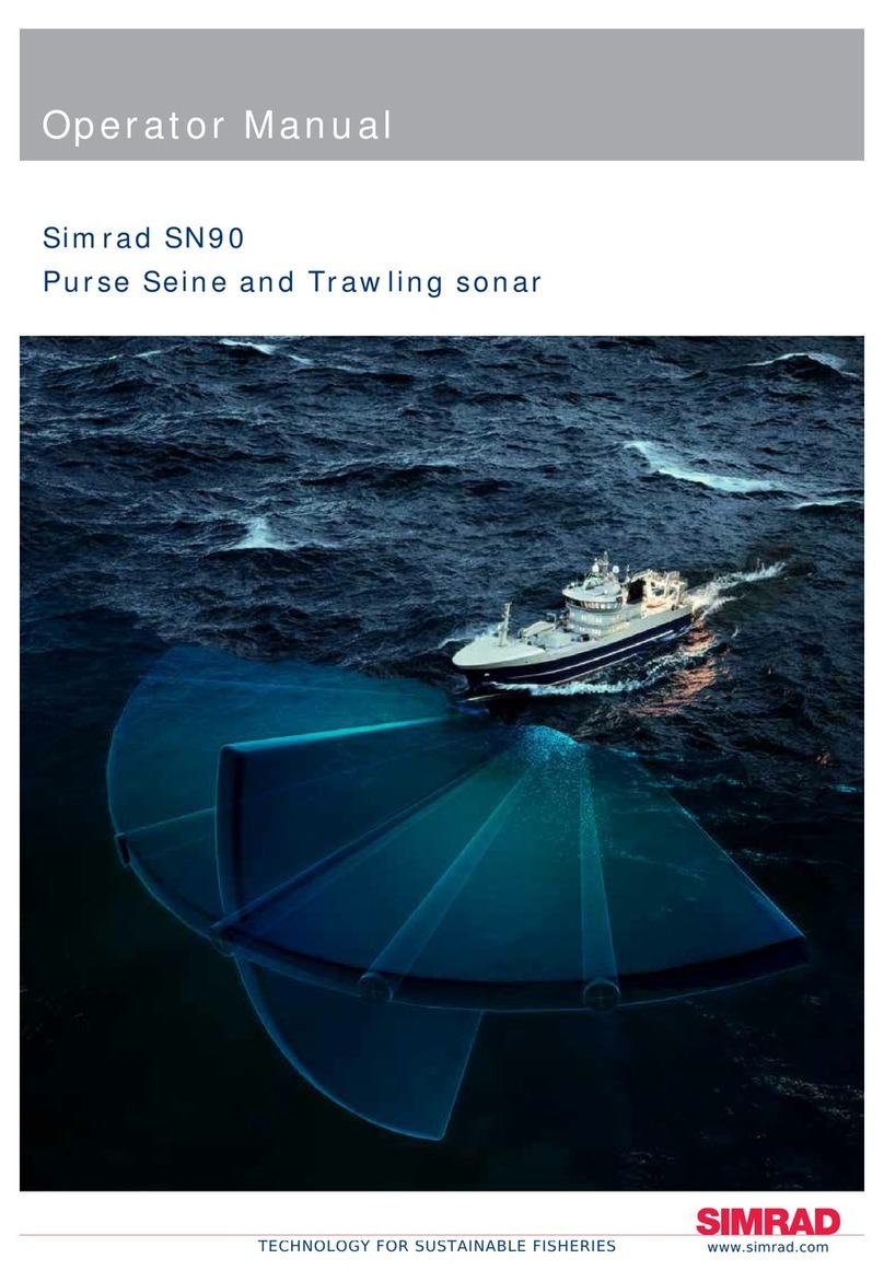 Simrad SN90 User manual Simrad SN90 User manual