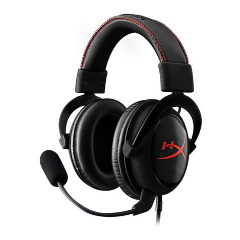HyperX Cloud Core CL004 User manual
