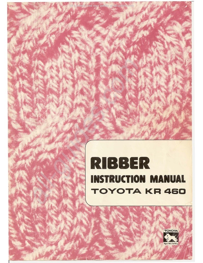 Toyota KR 460 instruction manual