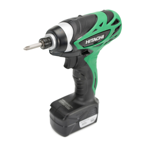 Hitachi Koki WH 10DFL Handling instructions
