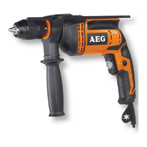 AEG SBE 600 R User manual